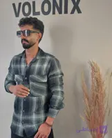 پیراهن کنفی چهارخونه مردانه | با ضمانت و تنخور شیک