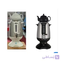 سماور برقی پارس خزر سفید ظرفیت ۳ لیتر مدل نیوشا
