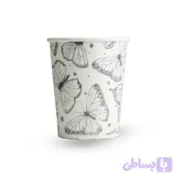 لیوان کاغذی تکجداره چایی خوری بزرگ (220cc) بسته 50 عددی