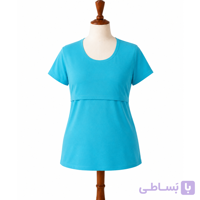 تاپ شیردهی لباس تیشرت زنانه تریکو اسپان نخ پنبه بارداری