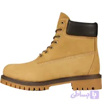 بوت تمام چرم طبیعی تیمبرلند رنگ خاکی