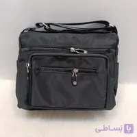 کیف دوشی پارچه ای برزنتی ضد لک، قابل شستشو کد 595 - خرید 4 قسطی