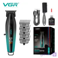 ماشین اصلاح خط زن و صفرزن حرفه ای وی جی آر مدل V-974