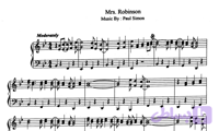 دانلود نت Mrs.Robinson یییییییی