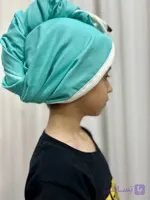 کلاه حمام نخی مارال مدل هندی(دورپیچ)