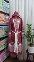 حوله تنپوش نخی کلاهدارمارال سایز مدیوم