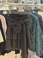 دامن دخترانه مدل جلو پروانه ای کد۱۰۹۳