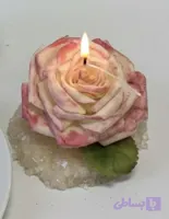 شمع گل رز