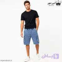 شلوارک مردانه جین با گرماژ بالا کد sh3