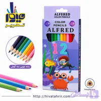مدادرنگی ۱۲رنگ ALFRED