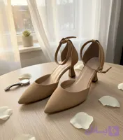 کفش زنانه با طراحی ظریف و پاشنه راحت سایز ۳۷ الی ۴۰