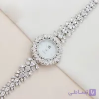 ساعت نقره زنانه نگین مارکیز کد 19153
