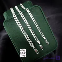 دستبند نقره مردانه کارتیر کد 457