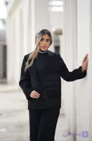 کت مجلسی مهره و قیطون دوزی