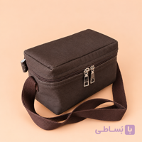 کیف غذا ارتشی قهوه ای