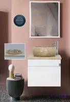 فول ست روشویی کابینتی کاکتوس مدل simakan50 کد 1002 (سفید)