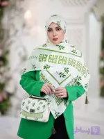 ست کیف و روسری طرح B2 کد 4