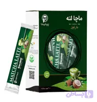 ماچا لته با پودر شیر نارگیل پپتینا
