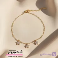 پابند زنانه ظریف ستاره نگین دار ژوپینگ