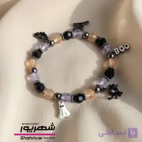 دستبند زنانه هالویینی شبح و عنکبوت I Am
