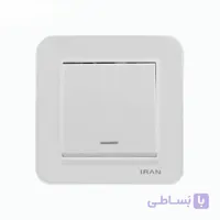 کلید دیمر ارس اقتصادی سفید ایران الکتریک توکار