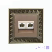 پریز شبکه برلیان فلورا بژ ایران الکتریک توکار
