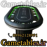 میز پوکر ۸ نفره بیضی VIP مدل فریولی تولیدکننده اصلی