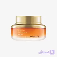 کرم مرطوب کننده صورت جینسینگ و نیاسینامید فارم استی
