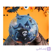 بادکنک هالووین فویلی طرح ارواح سایز استاندارد