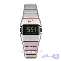 ساعت نایکی دیجیتالی نقره ای قرمز Nike D-Line D-V
