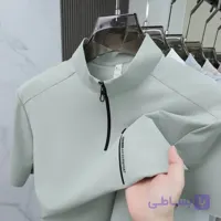 تیشرت نیم زیپ کد 2609