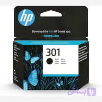 کاتریج جوهر افشان 301 مشکی برند hp اورجینال امازون المان