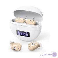 سمعک نامرئی حذف نویز. شارژی. طرح ایرپاد برندyeghbm اورجینال امازون المان