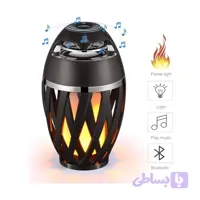 اسپیکر بلوتوثی Led طرح شعله های آتش اورجینال امازون المان