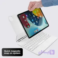 مجیک کیبورد ipad پرو 12.9 و ipad ایر 13 اینچ اورجینال امازون المان)