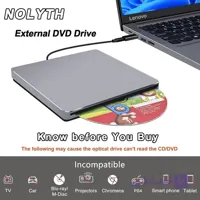 دی وی دی رایتر اکسترنال رابط type C برند NOLYTH اورجینال امازون المان