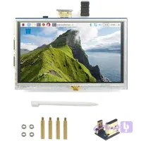 نمایشگر 5 اینچ رزبری پای باقلم لمسی .ورودی HDMI اورجینال امازون المان