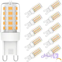 لامپهای LED مدلG9 (پک10عددی) هر لامپ 33LED اورجینال امازون المان