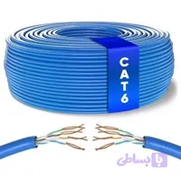 کابل (50متر) شبکه CAT 6 برند Mr tronic ساخت اسپانیا /از محصولات اورجینال امازون المان