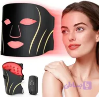 ماسک جوان سازی صورت و گردن با اشعه مادون قرمز با 7 طیف نور درمانی (10سال جوانتر بمانید❌اورجینال امازون المان