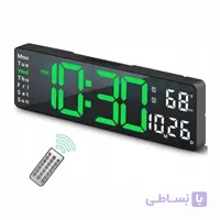 ساعت دیجیتال دیواری و رومیزی LED مدل 6629 اورجینال امازون المان