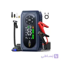 جامپ استارتر و پمپ باد خودرو برند YaberAuto اورجینال امازون المان