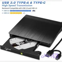 درایو دی وی دی اکسترنالDVD برند POP.UP اورجینال امازون المان