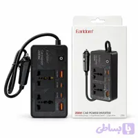 مبدل برق خودرو 200 وات Earldom مدل LT01