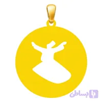 آویز گردنبند طلا 18 عیار زنانه مدل رقص سما کد k77