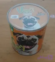 کنسرو پته سگ بالغ وکسی طعم مرغ ۸۰۰ گرمی