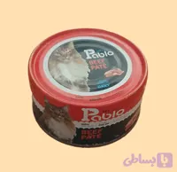 کنسرو پته گربه کیفیت سوپر پریمیوم پابلو طعم گوشت ۲۰۰ گرمی