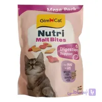 قرص تشویقی گربه مالت جیم کت(Gim Cat Nutri Malt Bites)۴۲۵ گرم