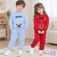 بلوز شلوار جیب خرسی 5 رنگ کد 2118