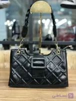 کیف زنانه طرح دسته حصیری چرم صنعتی درجه یک، شیک و جدید